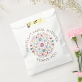 Sachets En Papier Mariage de douche d'anniversaire Fiesta Boho (Scellé)