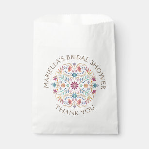 Sachets En Papier Mariage de douche d'anniversaire Fiesta Boho