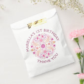 Sachets En Papier Mariage de douche Fiesta Rose Anniversaire (Scellé)