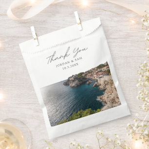 Sachets En Papier Mariage de Dubrovnik Favoriser le Merci croate Pho