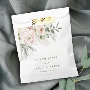 Sachets En Papier Mariage de feuillage Eucalyptus Pink