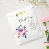 Sachets En Papier Mariage de fleurs aquarelle (Scellé)