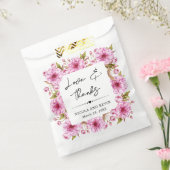 Sachets En Papier Mariage de fleurs de cerisier rose Aquarelle (Scellé)