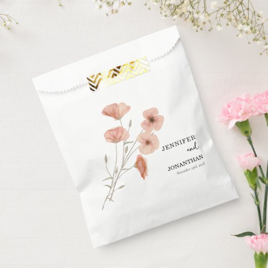 Sachets En Papier Mariage de fleurs d'oranges (Scellé)