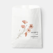 Sachets En Papier Mariage de fleurs d'oranges (Devant)