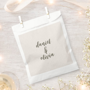 Sachets En Papier Mariage de marguerite couleur Pastel Retro