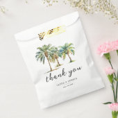 Sachets En Papier Mariage de Merci Tropical Palm Tree (Scellé)