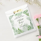 Sachets En Papier Mariage de remplissage aquarelle (Scellé)