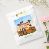 Sachets En Papier Mariage des signes colorés Las Vegas (Scellé)