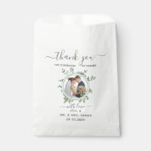 Sachets En Papier Mariage d'eucalyptus (Devant)
