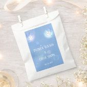 Sachets En Papier Mariage Dove Blue Lighting (Coupé)