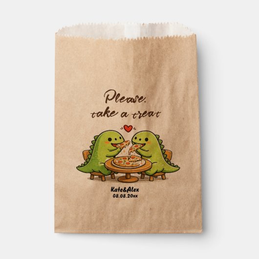 Sachets En Papier Mariage Drôle (Devant)