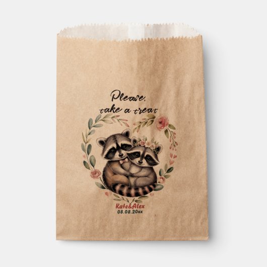 Sachets En Papier Mariage drôle (Devant)