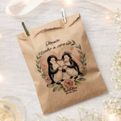 Sachets En Papier Mariage Drôle (Coupé)