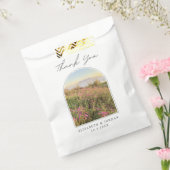 Sachets En Papier Mariage du Cap Table Mountain Merci photo (Scellé)