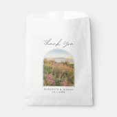 Sachets En Papier Mariage du Cap Table Mountain Merci photo (Devant)