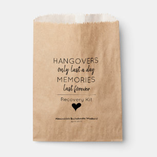 Sachets En Papier Mariage du kit de récupération de secours de hango