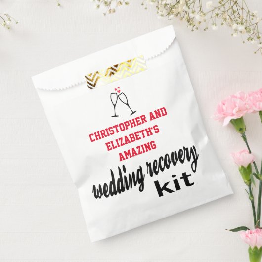 Sachets En Papier Mariage du kit de récupération moderne Hangover Gu (Scellé)