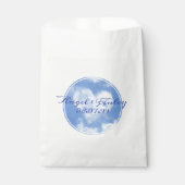 Sachets En Papier Mariage élégant en forme de coeur mignon nuage et (Devant)