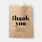 Sachets En Papier Mariage élégant et tendance (Devant)