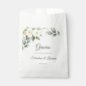 Sachets En Papier Mariage espagnol Eucalyptus (Devant)