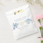 Sachets En Papier Mariage fleur sauvage Dusty Blue (Scellé)