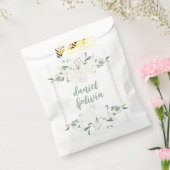 Sachets En Papier Mariage Fleur sauvage élégant Charm Green (Scellé)