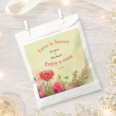 Sachets En Papier Mariage floral de printemps (Coupé)