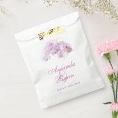 Sachets En Papier Mariage floral d'orchidée rose pâle (Scellé)