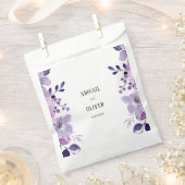 Sachets En Papier Mariage floral Lilac (Coupé)
