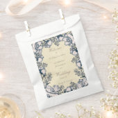 Sachets En Papier Mariage floral Vintage rustique (Coupé)