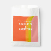 Sachets En Papier Mariage Gras rétro Citrus (Devant)