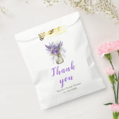 Sachets En Papier Mariage Lavande dans un Pot Mason (Scellé)