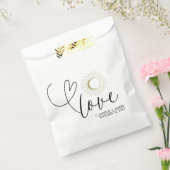 Sachets En Papier Mariage Lune Soleil Celeste Blanc et Or (Scellé)