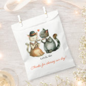 Sachets En Papier Mariage Merci (Coupé)