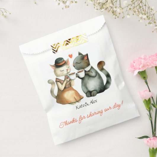 Sachets En Papier Mariage Merci (Scellé)
