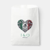 Sachets En Papier Mariage mexicain (Devant)