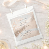 Sachets En Papier Mariage moderne et scintillant (Coupé)