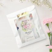 Sachets En Papier Mariage modifiable de bouquet de mariée et de fleu (Scellé)