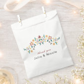 Sachets En Papier Mariage Motif classique complexe de géométrie vint (Coupé)