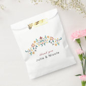 Sachets En Papier Mariage Motif classique complexe de géométrie vint (Scellé)