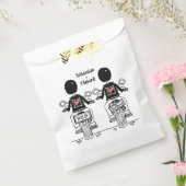 Sachets En Papier Mariage motocyclette Grooms (Scellé)