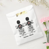 Sachets En Papier Mariage motocyclette Grooms (Scellé)