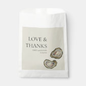 Sachets En Papier Mariage Oyster Shells (Devant)