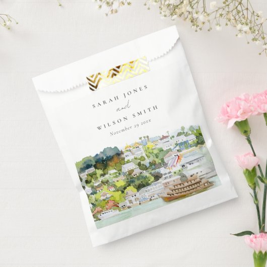 Sachets En Papier Mariage paysager Elegant River Cruise Country (Scellé)