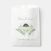Sachets En Papier Mariage Phases Luna Moth Moon (Devant)