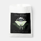 Sachets En Papier Mariage Phases Luna Moth Moon (Devant)