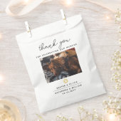 Sachets En Papier Mariage photo Merci Pet (Coupé)