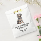 Sachets En Papier Mariage pour animaux de compagnie couleur Dachshun (Scellé)