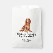 Sachets En Papier Mariage pour animaux de compagnie de couleur compl (Devant)